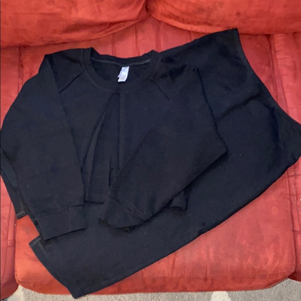 American Apparel Two piece skirt set